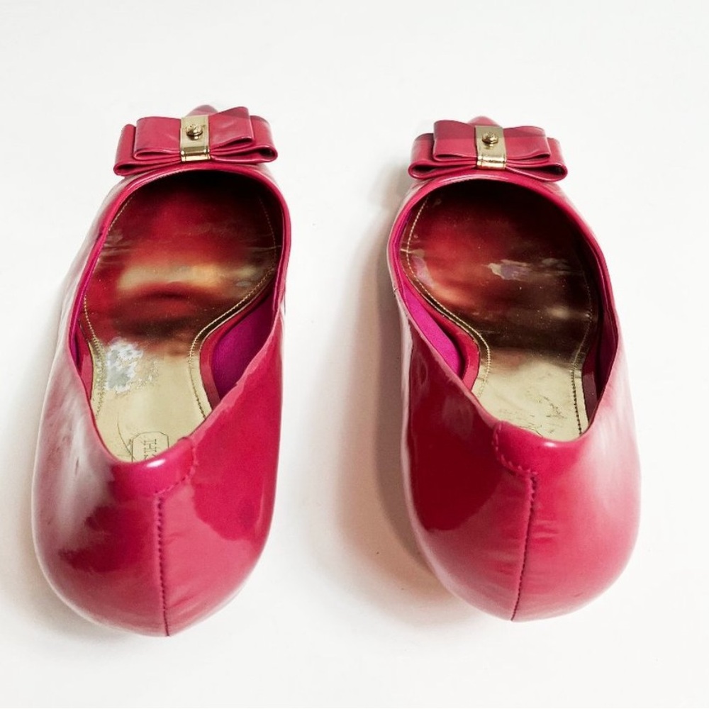 Coach Mandy Patent Leather Kitten Heels - Picture 4 of 5